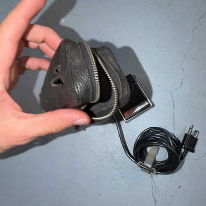 Vintage National WM-2002N Dynamic Microphone Wired On-Stand Belt Clip - Black