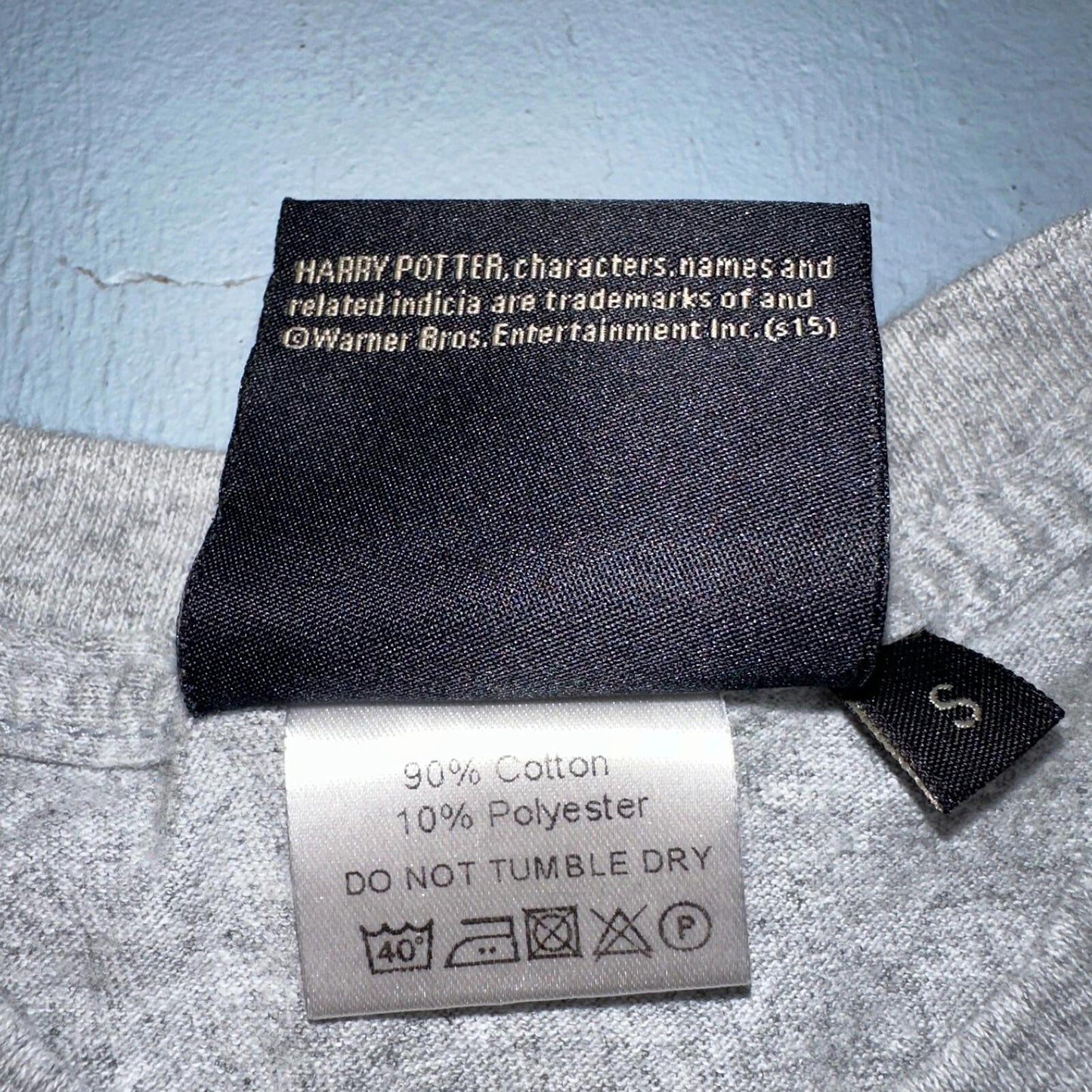 Harry Potter Official Dobby Free Elf VTG Style T Shirt Gray Small Florida