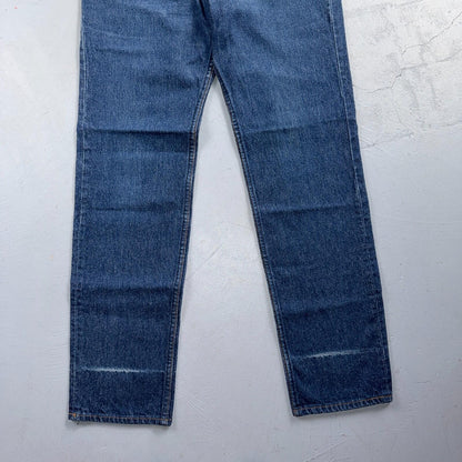 Levis 501 Vintage 80s USA XX Straight Leg Jeans High Rise Sz 13 Womens Act 27x31