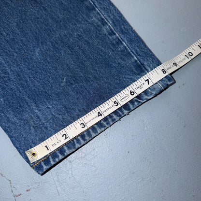 Levis 501 Vintage Y2K 90s XX Straight Leg Jeans Blue Med Wash 34x32 Act 32x30