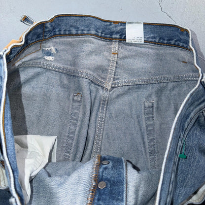 Levis 501 Vintage Y2K XX Straight Leg Jeans Blue Light Wash 40x32 Act 40x30