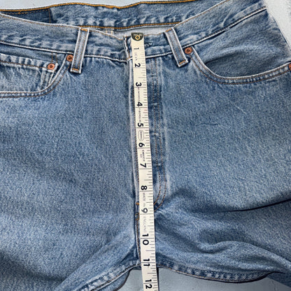 Levis 501 Vintage 90s Y2K XX Straight Leg Jeans Blue Light Wash 32x32 Act 31x30