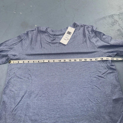 Eileen Fisher NWT $128 Top Size XS Organic Linen Blend Pale Purple Lightweight