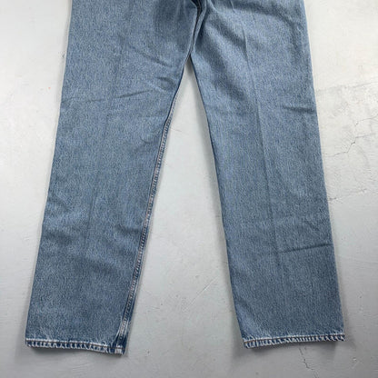 Levis 501 Vintage Y2K 90s XX Straight Leg Jeans Blue Light Wash 42x34 Act 40x34