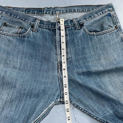 Levis 501 Vintage Y2K XX Straight Leg Jeans Blue Med Wash 38x36 Act 37x29