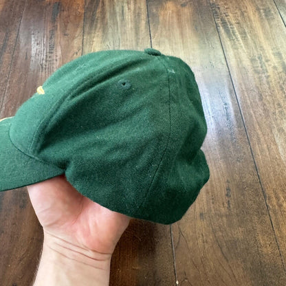 Oregon Nike Swoosh Vintage Hat Cap Snapback 90s Green Big Embroidery OSU Beavers