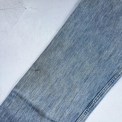 Levis 501 Vintage 90s USA XX Straight Leg Jeans Blue Light Wash 38x32 Act 36x32