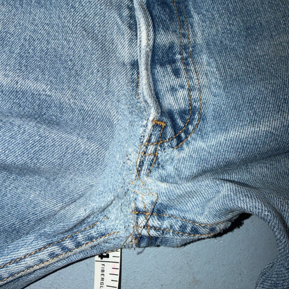 Levis 501 Vintage 90s Y2K XX Straight Leg Jeans Blue Light Wash 36x34 Act 33x30