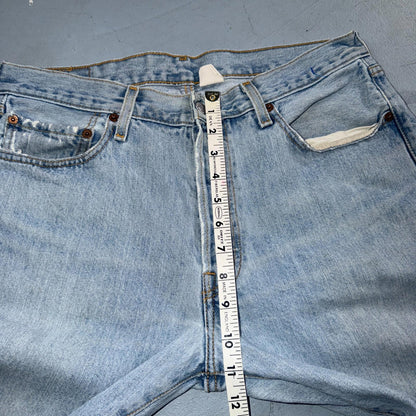 Levis 501 Vintage Y2K 90s XX Straight Leg Jeans Blue Light Wash 34x32 Act 33x31