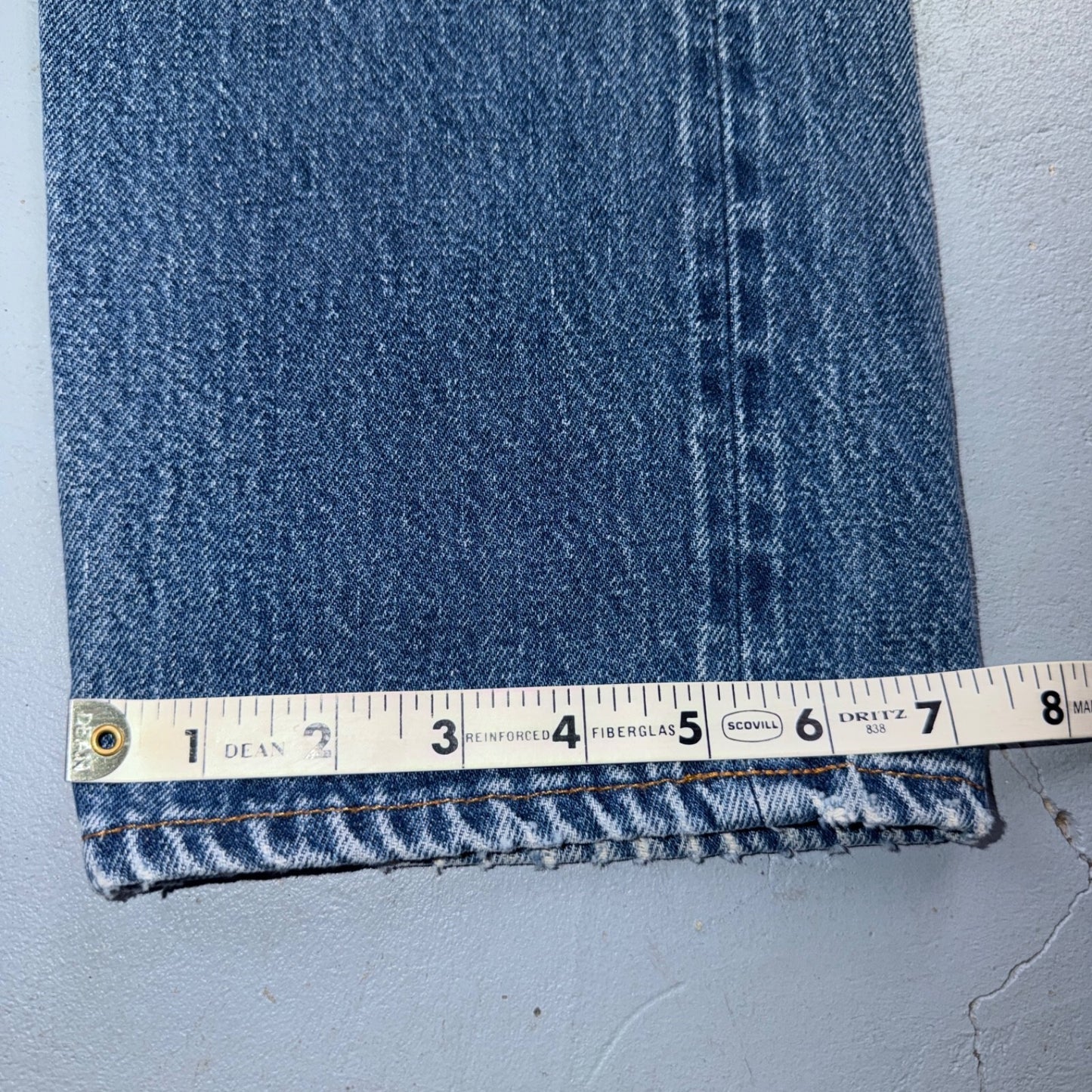 Levis 501 Vintage 80s Redline Selvedge USA XX Jeans Light Wash 29x32 Act 28x29