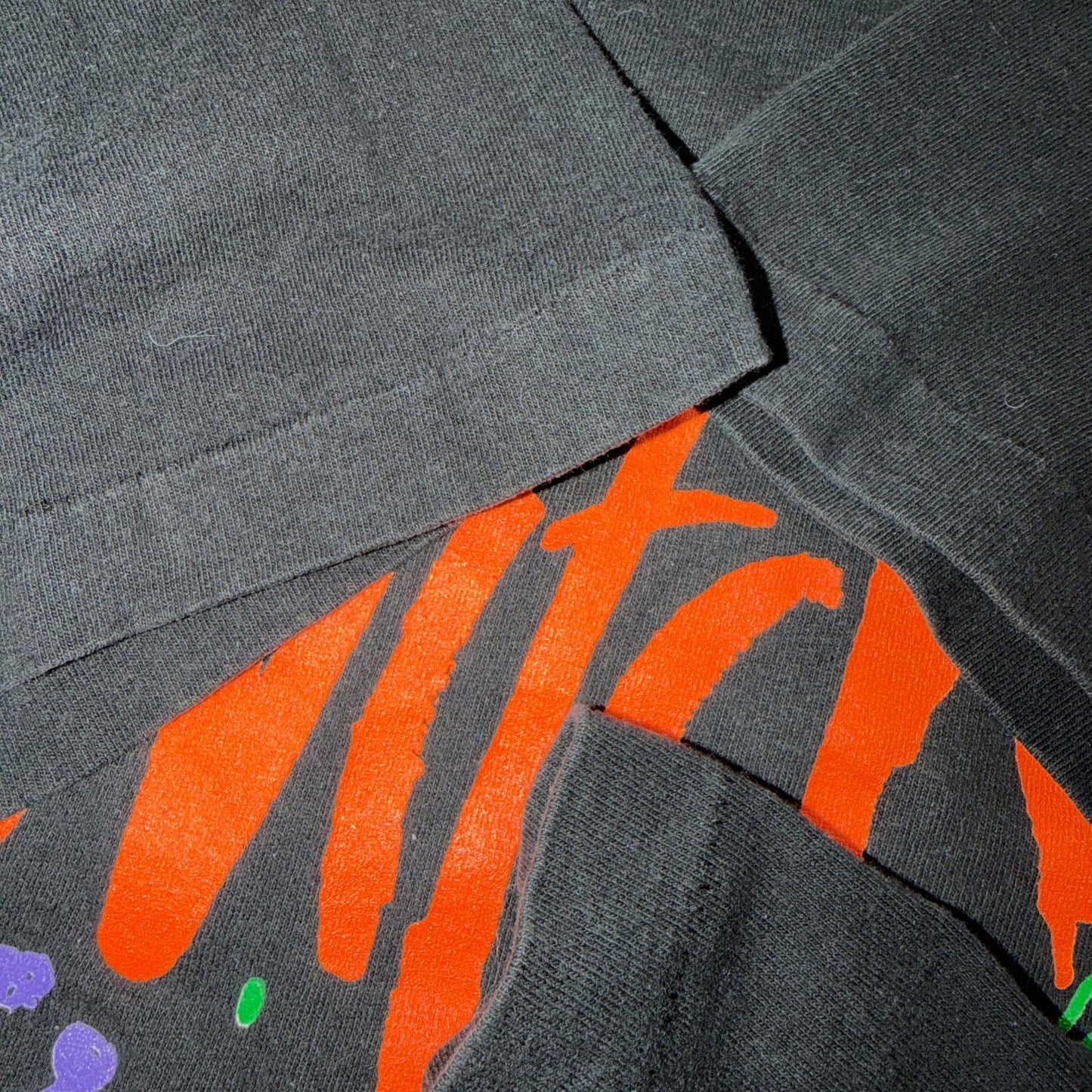VTG 90s Witch and Famous Halloween T Shirt XL Peacock Papers Boston USA Made