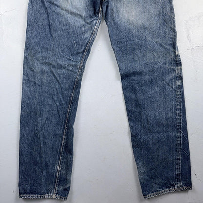 Levis 501 Big E Vintage 60s Redline Selvedge USA XX 1960s Jeans 66 Act 35x33