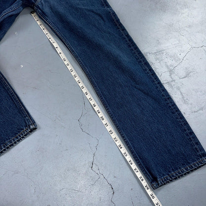 Levis 501 Vintage 90s USA XX Straight Leg Jeans Blue Med Wash 32x33 Act 29x29