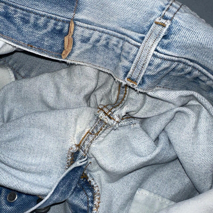 Levis 501 Vintage 80s Redline Selvedge USA XX Jeans Light Wash 66 Act 28x31