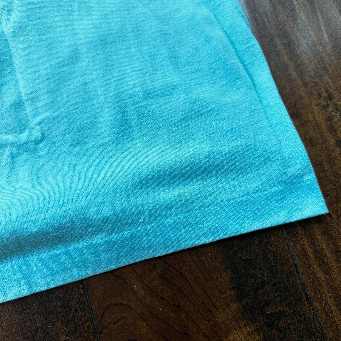 Silver Falls Oregon VTG T Shirt Single Stitch Blue Swimming Boat Cool Teal