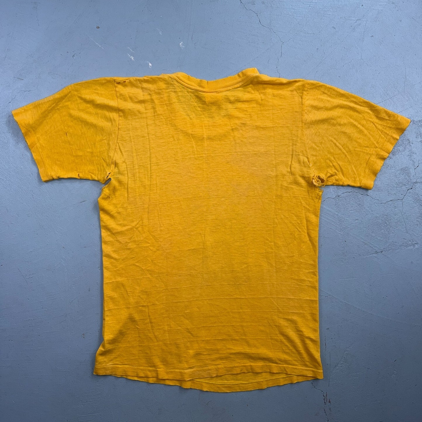 VTG 70s Got Mine At Whiskey Hill T Shirt Seymores Hubbard Oregon Thrashed 1970s