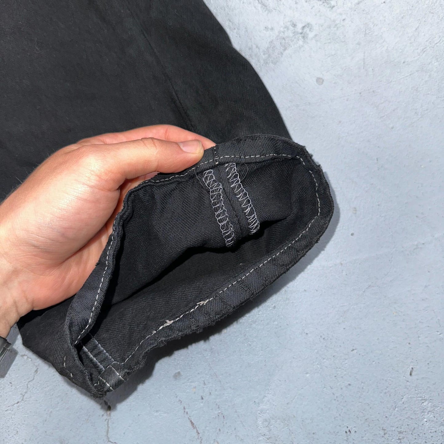 Levis 501 Vintage 90s XX Straight Leg Jeans Black Overdye Wash 36x30 Act 34x29