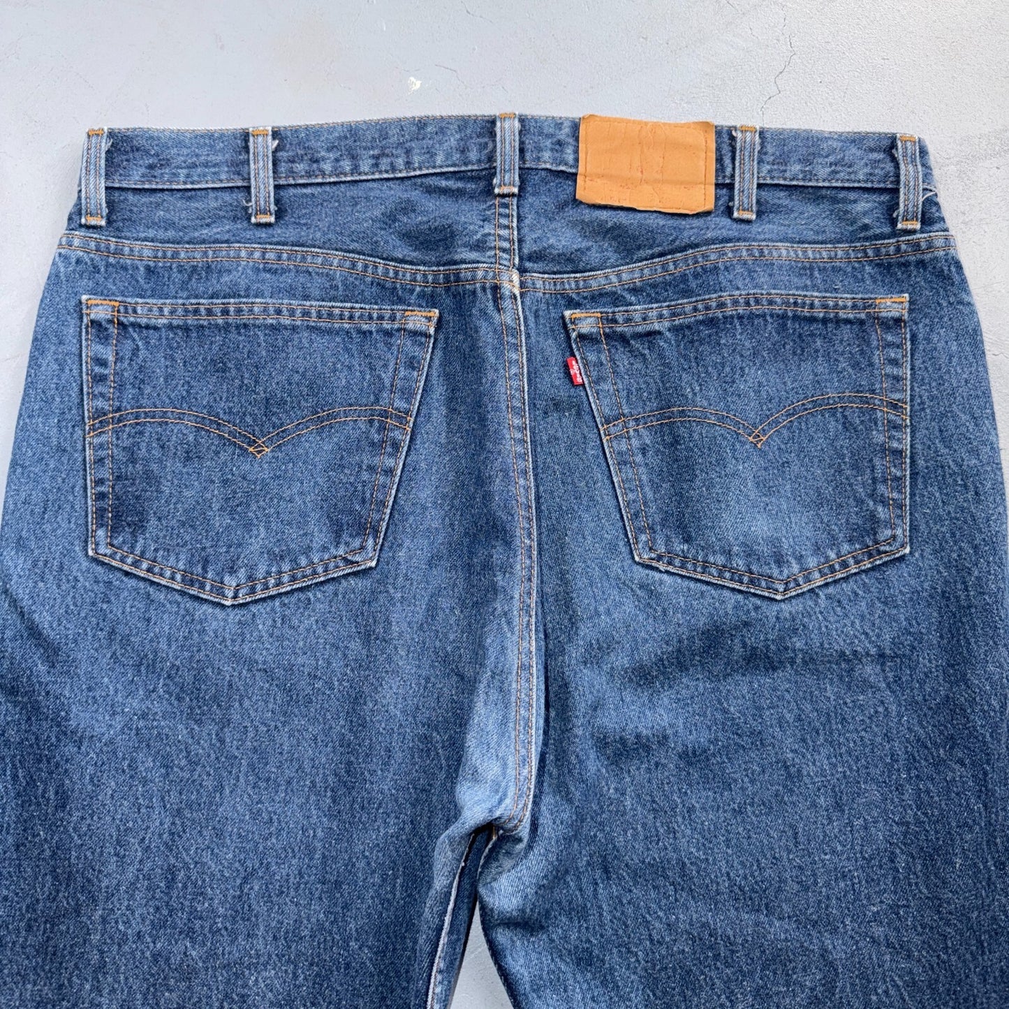Levis 501 Vintage 80s USA XX Straight Leg Jeans Blue Med Wash 40x32 Act 39x29