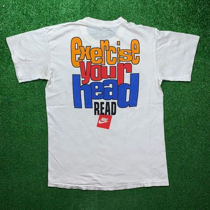 Ghost Writer Promo Vintage Nike T Shirt USA Rare Movie Rap TV Show 90s OG Memory