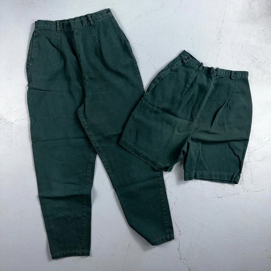 VTG Girl Scouts Uniform Dress Romper Pants 100% Cotton 1960s Rockabilly Shorts