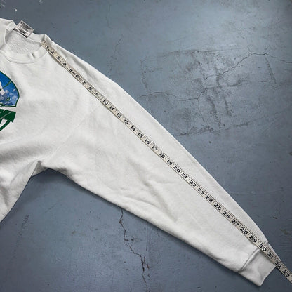 Oneita USTA 1996 Pacific Northwest VTG 90s Crewneck Sweatshirt Earth Peace