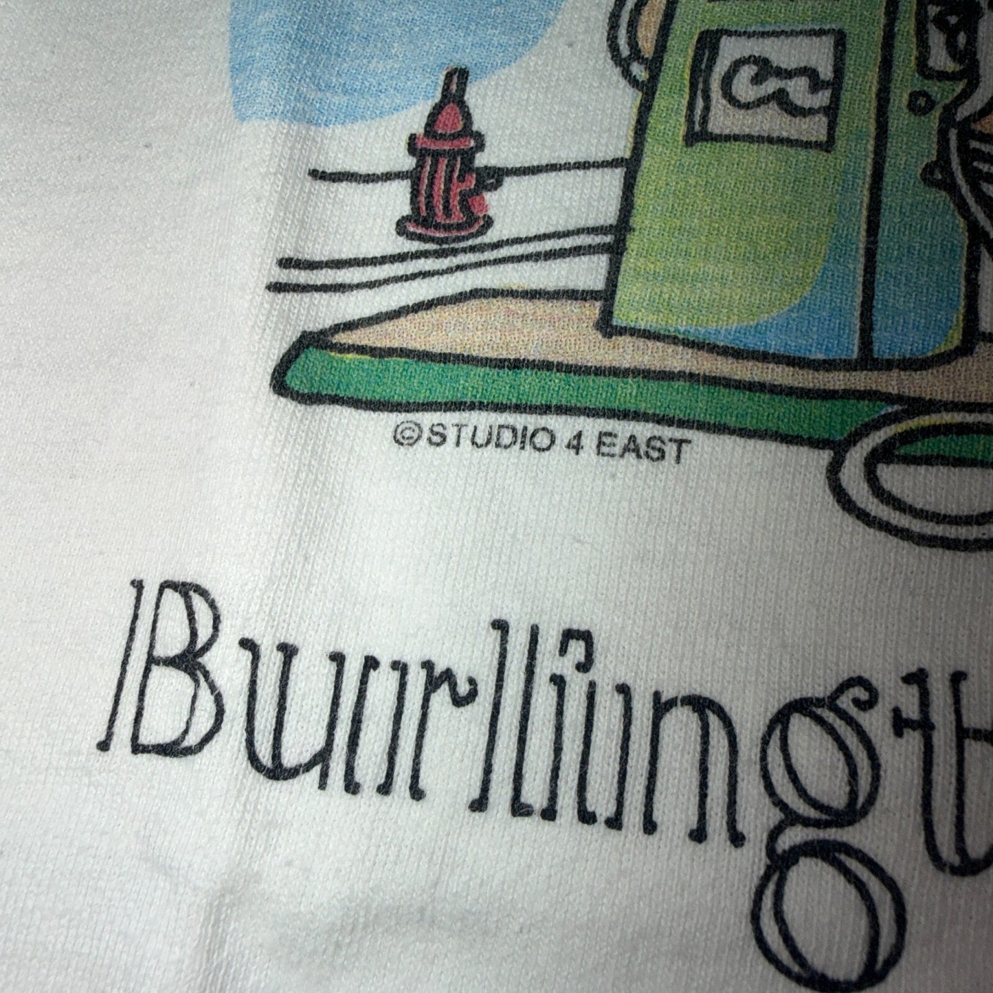 Gas Weenies 90s VTG T Shirt Burlington Truck Stop Funny Graphic Studio 4 East