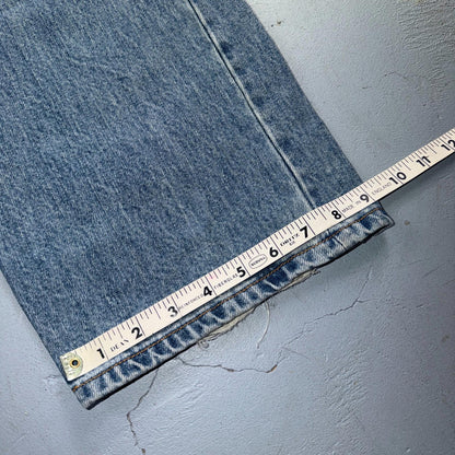 Levis 501 Vintage Y2K XX Straight Leg Jeans Blue Light Wash 38x36 Act 38x36