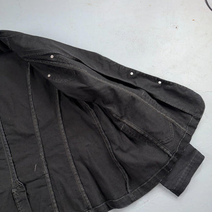 Levis VTG Y2K Silver Tab Denim Jean Jacket Floral Buttons Western Blazer Cowgirl