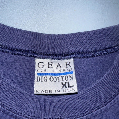 Phoenix University USA UOP Y2K VTG T Shirt Navy Champion Style College Preppy