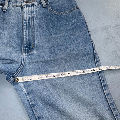 Vintage Y2K Faded Glory Jeans Womens 12 Light Blue Classic Fit USA 29x29 Skinny