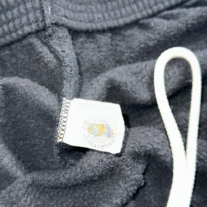Vintage 70s FOTL Fleece Sweatpants Adult L Black Made In USA Champion 1970s