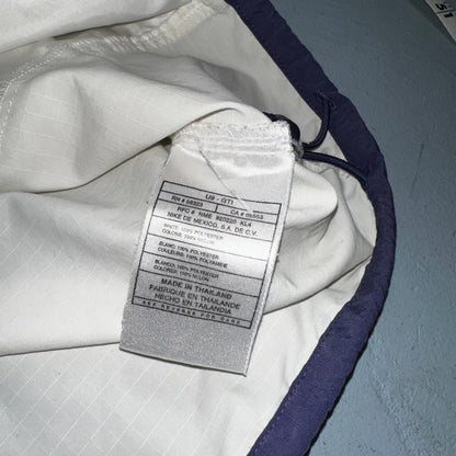 Nike Jacket Vintage Nylon Windbreaker Women’s Quarter Zip Large White 90s