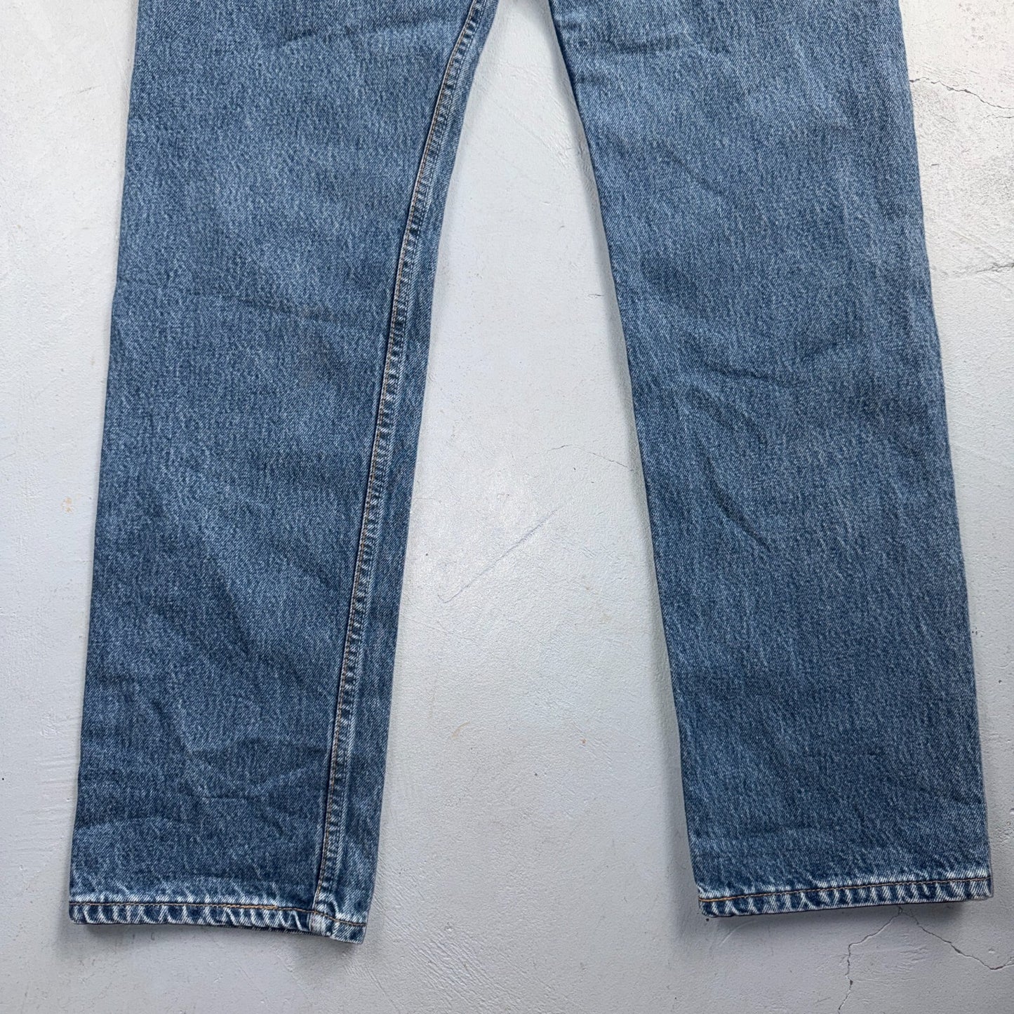 Levis 501 Vintage 90s USA XX Straight Leg Jeans Blue Med Wash 30x32 Act 28x30
