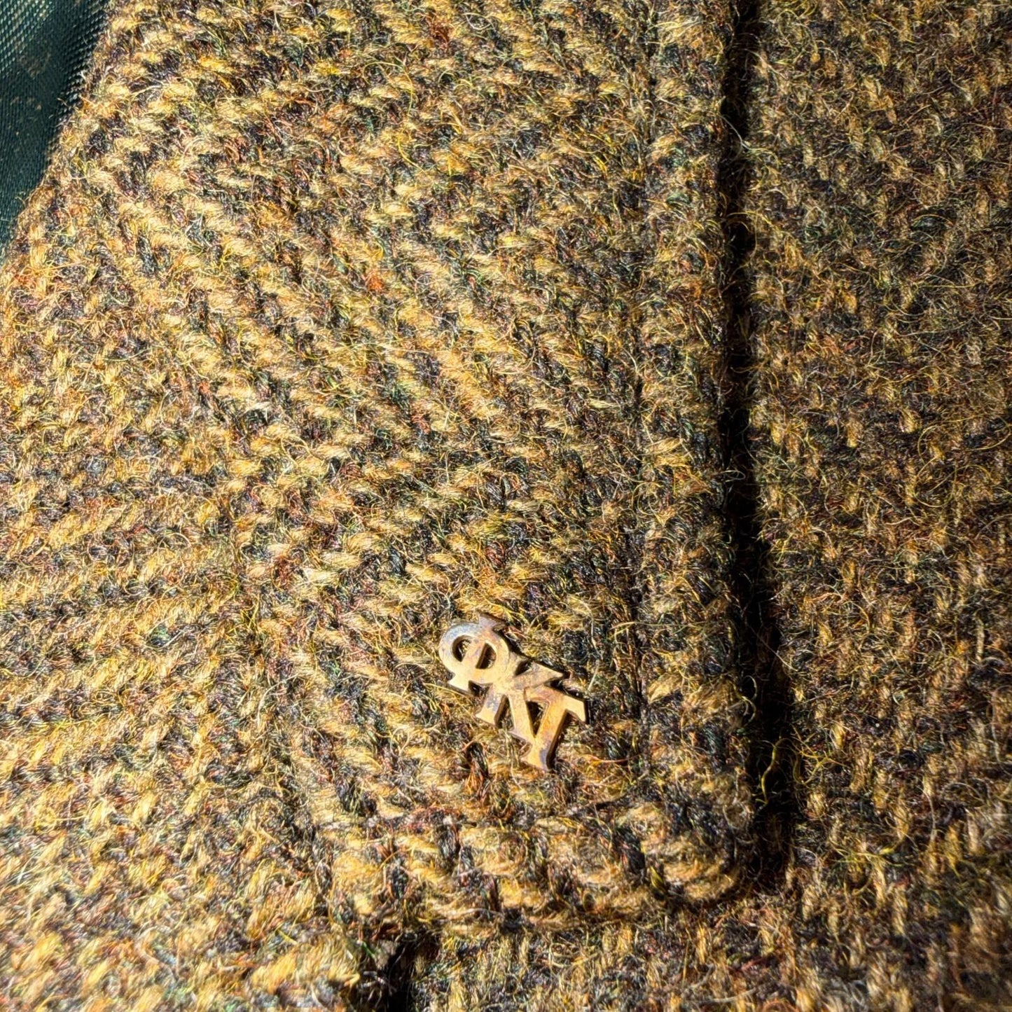 1940s VTG Mens Suit Jacket Sport Coat 40 Rockabilly 40s 50s Union Tweed Brown