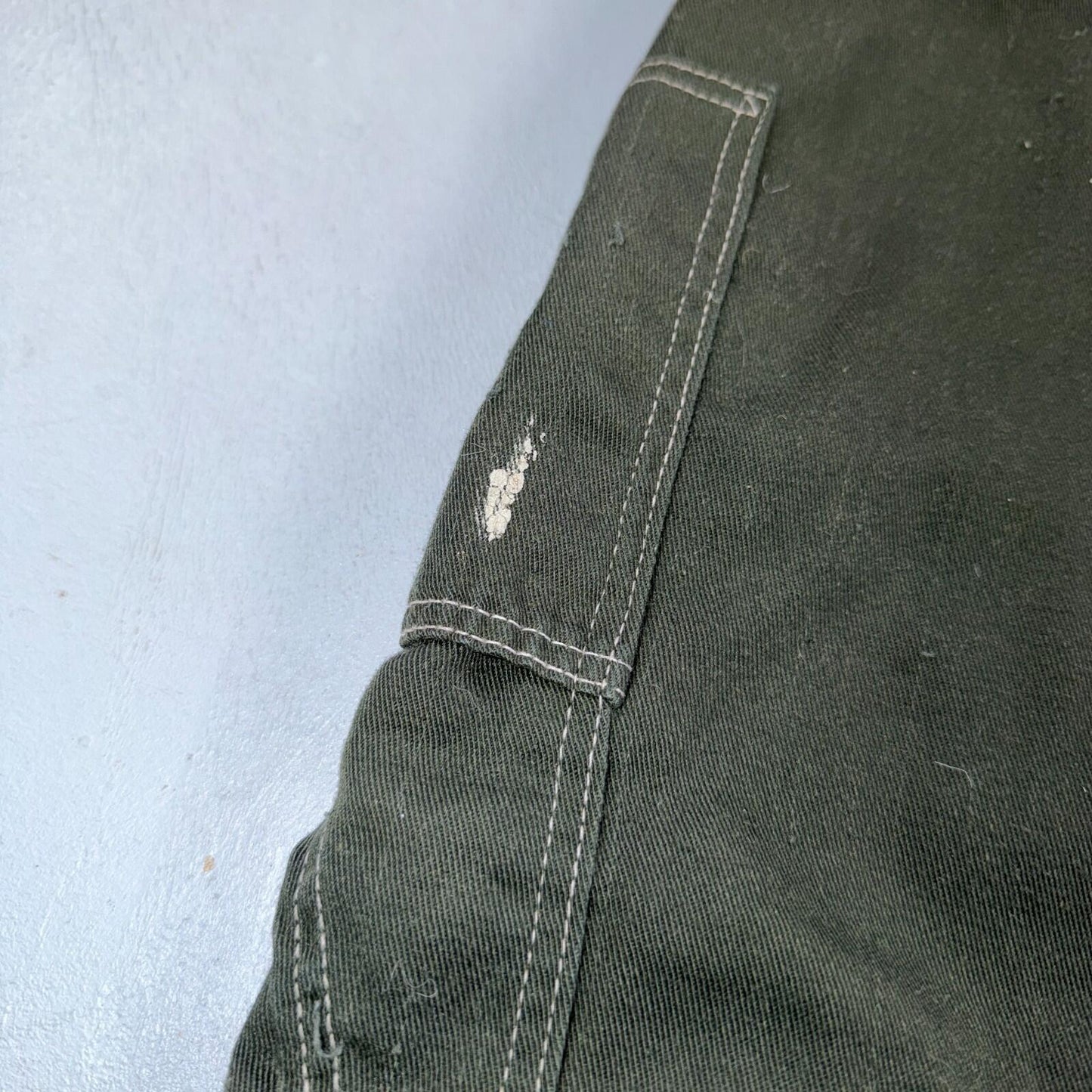 VTG 60s Wrangler Big Ben Work Coveralls Mens M Long Green Jumpsuit Zip Utility