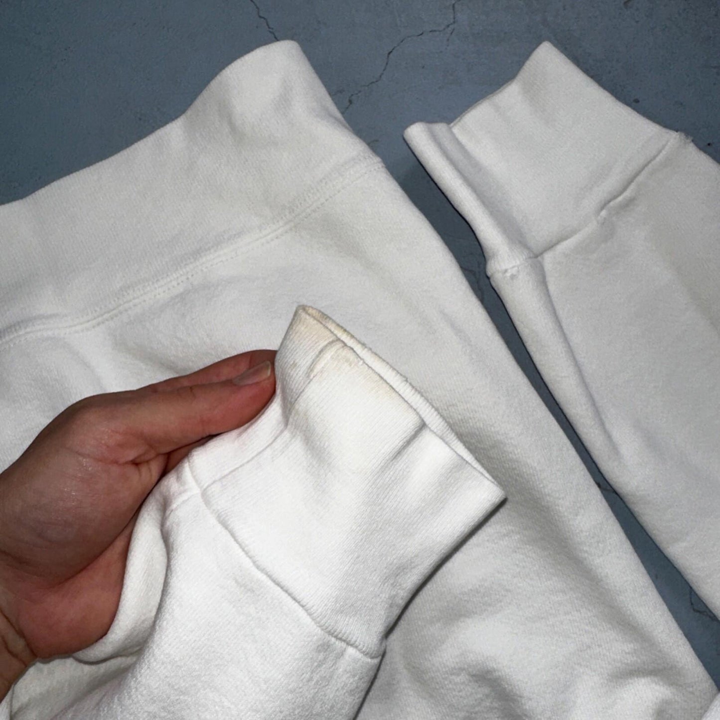 Nike VTG 90s Sweatshirt Crewneck Just Do It USA Logo 1990s White Jumper Gym