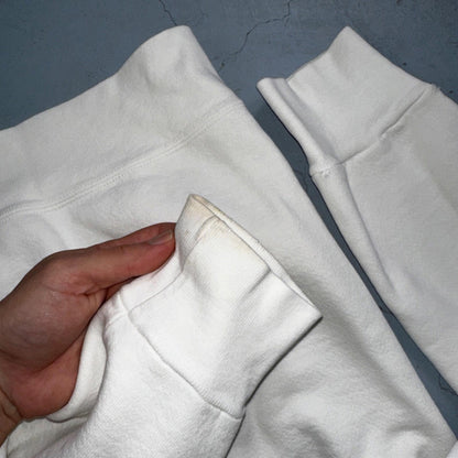 Nike VTG 90s Sweatshirt Crewneck Just Do It USA Logo 1990s White Jumper Gym