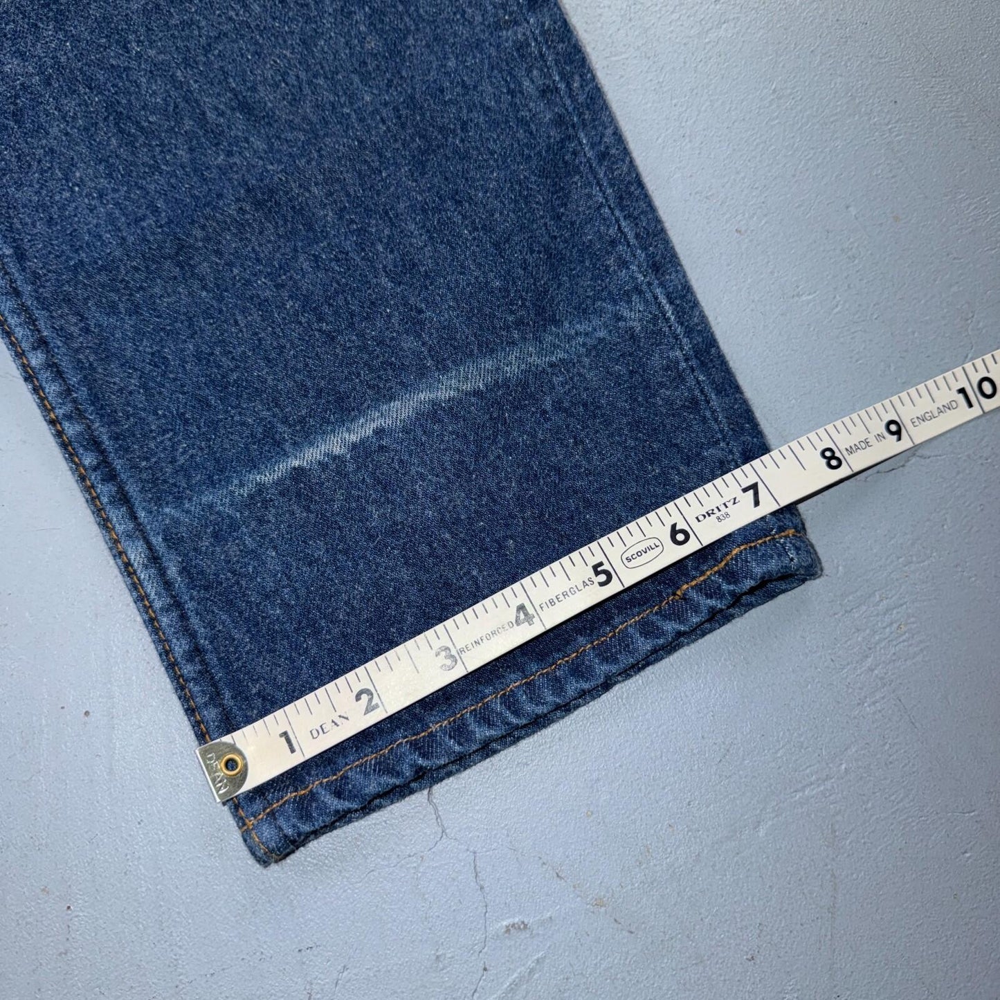 Levis 501 Vintage 80s USA XX Straight Leg Jeans High Rise Sz 13 Womens Act 27x31