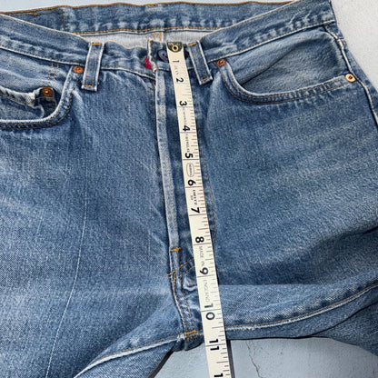 Levis 501 Vintage 80s Redline Selvedge USA XX Jeans Light Wash 32x36 Act 30x31