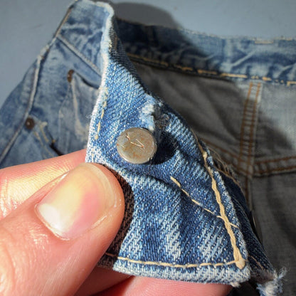 Levis 501 Big E Vintage 60s Redline Selvedge USA XX 1960s Jeans 66 Act 27x29