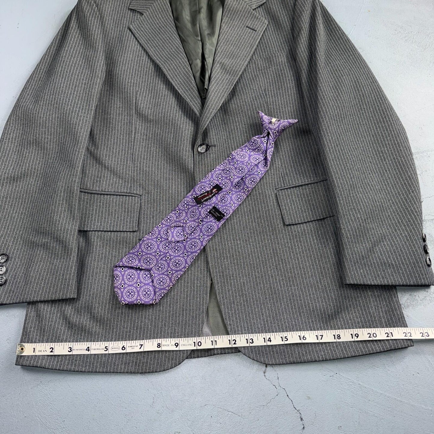 1960s 1970s VTG Mens 3 PC Suit 40 Jacket Coat Pants Gray Union Wool Rockabilly