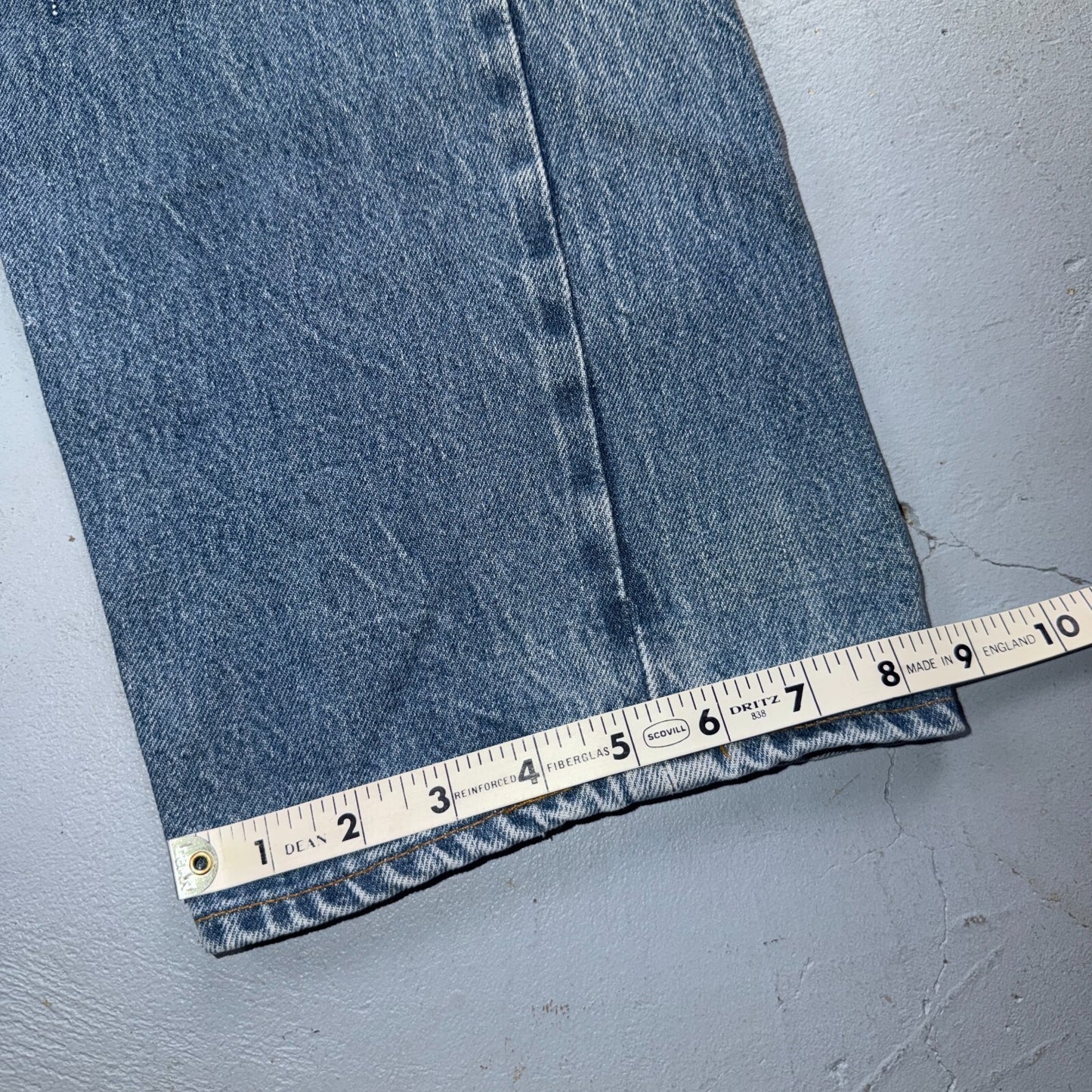Levis 501 Vintage 80s Redline Selvedge USA XX Jeans Light Wash 40x34 Act 38x30