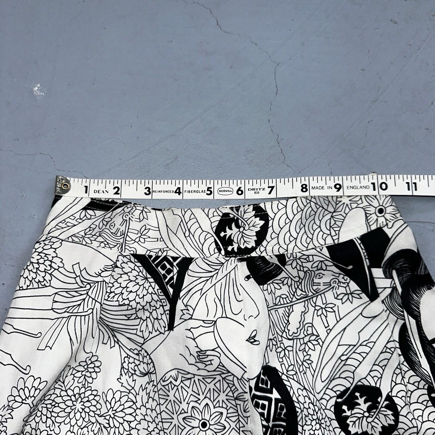 Vintage 60s FUMI’S Hawaii USA Women's 3 Geisha Bell Bottom Pants RARE 1960s 20