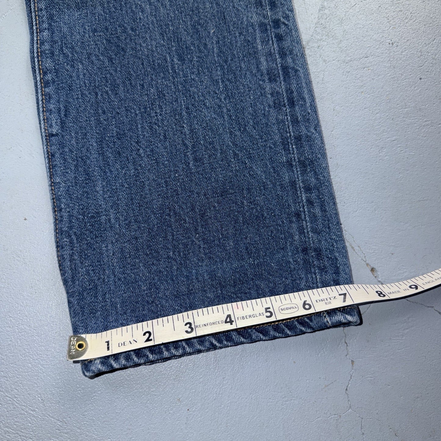 Levis 501 Vintage 70s SS Redline Selvedge USA Jeans Med Wash 30x34 Act 28x30
