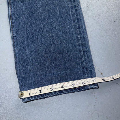 Levis 501 Vintage 70s SS Redline Selvedge USA Jeans Med Wash 30x34 Act 28x30