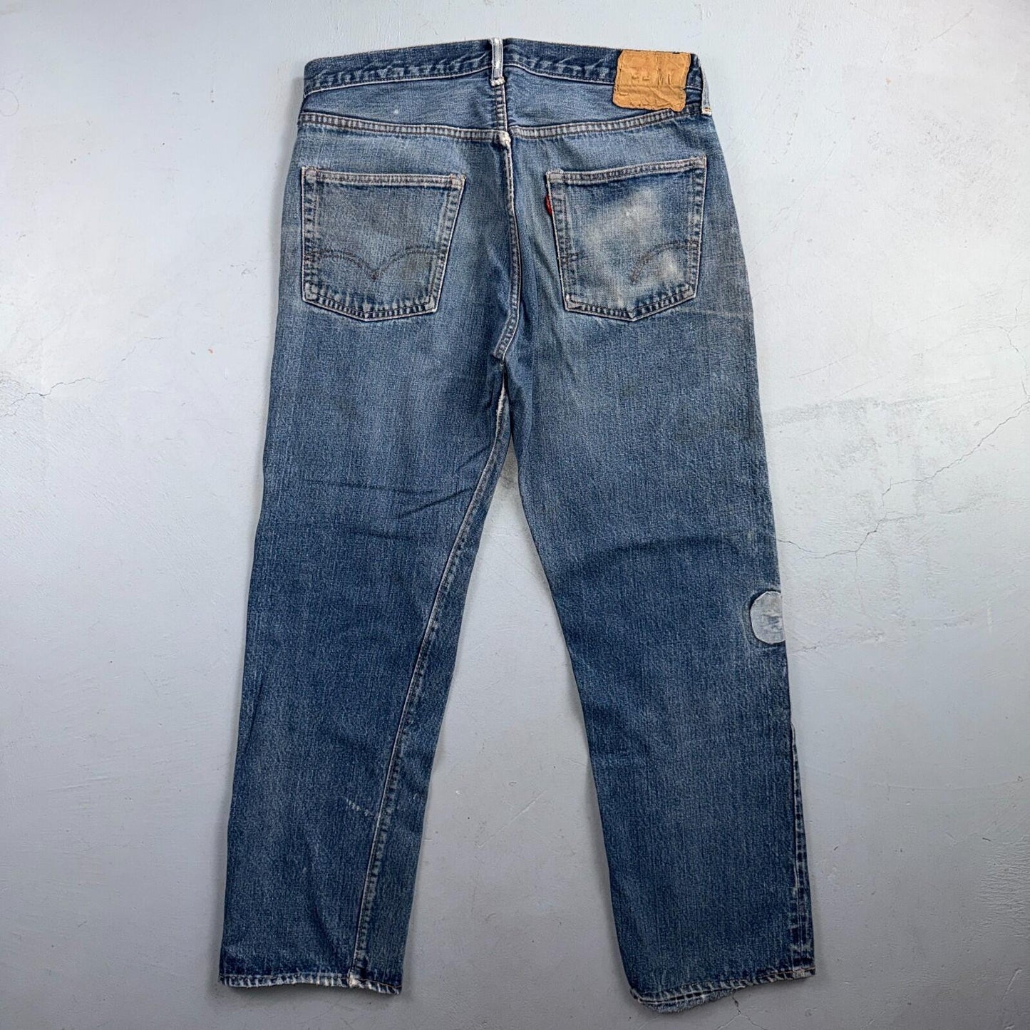 Levis 501 Big E Vintage 60s Redline Selvedge USA XX 1960s Jeans 36x32 Act 34x29