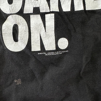 Not Now The Game Is On Vintage T Shirt Football Sports Wife Jokes Humor Thrashed