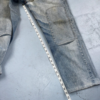 Levis 501 Vintage 80s Redline Selvedge USA XX Jeans Light Wash 36x31 Act 34x27