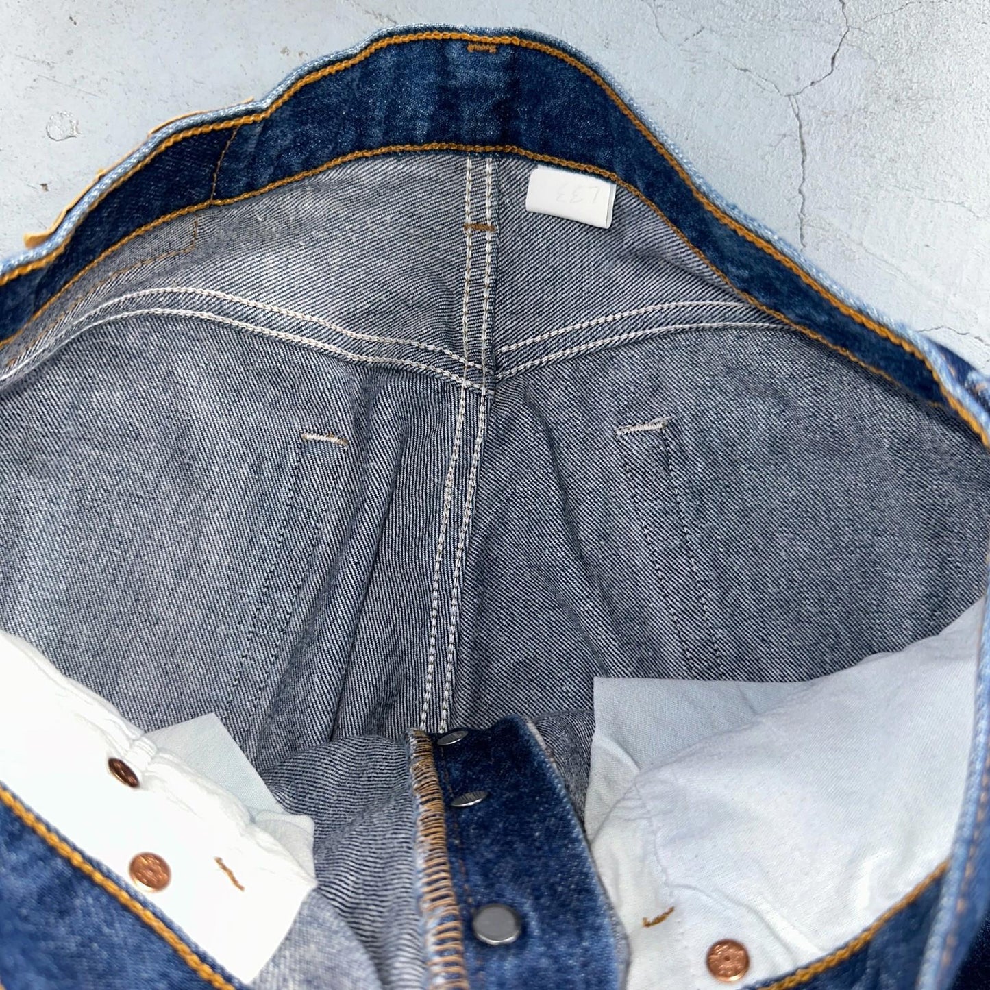 Levis 501 Vintage Y2K 90s XX Straight Leg Jeans Blue Dark Wash 34x34 Act 32x33
