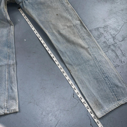 Levis 501 Vintage 80s Redline Selvedge USA XX Jeans Light Wash 1980s Act 29x30